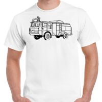 T-shirt Gildan Hammer adulte, manches courtes, 100% coton épais et doux, 203 g/m², tailles S au 5XL. Vignette