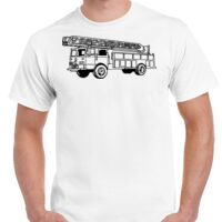 T-shirt Gildan Hammer adulte, manches courtes, 100% coton épais et doux, 203 g/m², tailles S au 5XL. Vignette