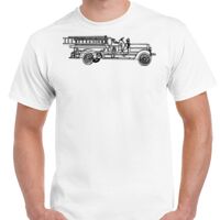 T-shirt Gildan Hammer adulte, manches courtes, 100% coton épais et doux, 203 g/m², tailles S au 5XL. Vignette