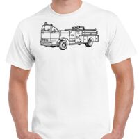 T-shirt Gildan Hammer adulte, manches courtes, 100% coton épais et doux, 203 g/m², tailles S au 5XL. Vignette