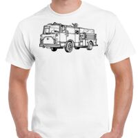 T-shirt Gildan Hammer adulte, manches courtes, 100% coton épais et doux, 203 g/m², tailles S au 5XL. Vignette