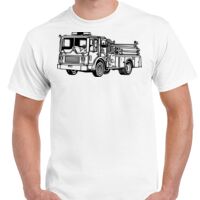 T-shirt Gildan Hammer adulte, manches courtes, 100% coton épais et doux, 203 g/m², tailles S au 5XL. Vignette