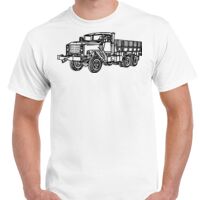 T-shirt Gildan Hammer adulte, manches courtes, 100% coton épais et doux, 203 g/m², tailles S au 5XL. Vignette