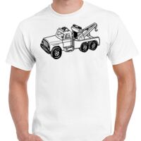 T-shirt Gildan Hammer adulte, manches courtes, 100% coton épais et doux, 203 g/m², tailles S au 5XL. Vignette