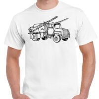 T-shirt Gildan Hammer adulte, manches courtes, 100% coton épais et doux, 203 g/m², tailles S au 5XL. Vignette