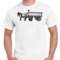 T-shirt Gildan Hammer adulte, manches courtes, 100% coton épais et doux, 203 g/m², tailles S au 5XL. Vignette