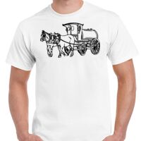 T-shirt Gildan Hammer adulte, manches courtes, 100% coton épais et doux, 203 g/m², tailles S au 5XL. Vignette