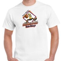 T-shirt Gildan Hammer adulte, manches courtes, 100% coton épais et doux, 203 g/m², tailles S au 5XL. Vignette