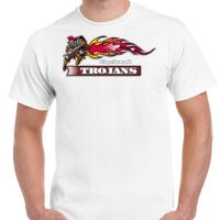 T-shirt Gildan Hammer adulte, manches courtes, 100% coton épais et doux, 203 g/m², tailles S au 5XL. Vignette