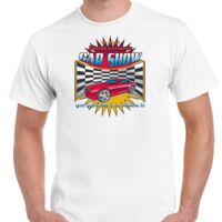 T-shirt Gildan Hammer adulte, manches courtes, 100% coton épais et doux, 203 g/m², tailles S au 5XL. Vignette