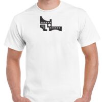 T-shirt Gildan Hammer adulte, manches courtes, 100% coton épais et doux, 203 g/m², tailles S au 5XL. Vignette