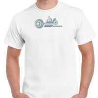 T-shirt Gildan Hammer adulte, manches courtes, 100% coton épais et doux, 203 g/m², tailles S au 5XL. Vignette