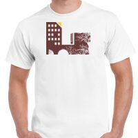 T-shirt Gildan Hammer adulte, manches courtes, 100% coton épais et doux, 203 g/m², tailles S au 5XL. Vignette
