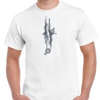 T-shirt Gildan Hammer adulte, manches courtes, 100% coton épais et doux, 203 g/m², tailles S au 5XL. Vignette