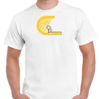 T-shirt Gildan Hammer adulte, manches courtes, 100% coton épais et doux, 203 g/m², tailles S au 5XL. Vignette