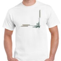 T-shirt Gildan Hammer adulte, manches courtes, 100% coton épais et doux, 203 g/m², tailles S au 5XL. Vignette