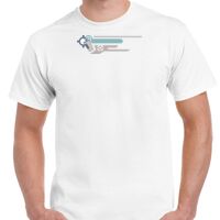 T-shirt Gildan Hammer adulte, manches courtes, 100% coton épais et doux, 203 g/m², tailles S au 5XL. Vignette