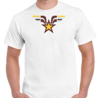 T-shirt Gildan Hammer adulte, manches courtes, 100% coton épais et doux, 203 g/m², tailles S au 5XL. Vignette