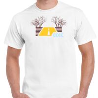 T-shirt Gildan Hammer adulte, manches courtes, 100% coton épais et doux, 203 g/m², tailles S au 5XL. Vignette