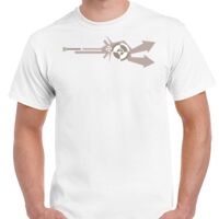 T-shirt Gildan Hammer adulte, manches courtes, 100% coton épais et doux, 203 g/m², tailles S au 5XL. Vignette