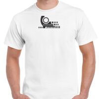 T-shirt Gildan Hammer adulte, manches courtes, 100% coton épais et doux, 203 g/m², tailles S au 5XL. Vignette