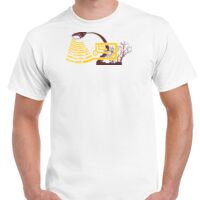 T-shirt Gildan Hammer adulte, manches courtes, 100% coton épais et doux, 203 g/m², tailles S au 5XL. Vignette