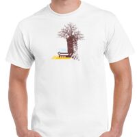 T-shirt Gildan Hammer adulte, manches courtes, 100% coton épais et doux, 203 g/m², tailles S au 5XL. Vignette