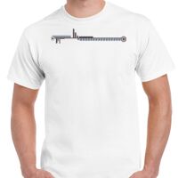 T-shirt Gildan Hammer adulte, manches courtes, 100% coton épais et doux, 203 g/m², tailles S au 5XL. Vignette