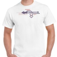 T-shirt Gildan Hammer adulte, manches courtes, 100% coton épais et doux, 203 g/m², tailles S au 5XL. Vignette