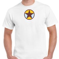 T-shirt Gildan Hammer adulte, manches courtes, 100% coton épais et doux, 203 g/m², tailles S au 5XL. Vignette