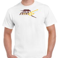 T-shirt Gildan Hammer adulte, manches courtes, 100% coton épais et doux, 203 g/m², tailles S au 5XL. Vignette