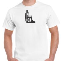 T-shirt Gildan Hammer adulte, manches courtes, 100% coton épais et doux, 203 g/m², tailles S au 5XL. Vignette