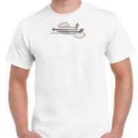 T-shirt Gildan Hammer adulte, manches courtes, 100% coton épais et doux, 203 g/m², tailles S au 5XL. Vignette