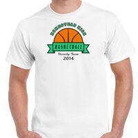 T-shirt Gildan Hammer adulte, manches courtes, 100% coton épais et doux, 203 g/m², tailles S au 5XL. Vignette