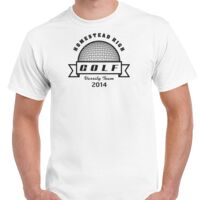 T-shirt Gildan Hammer adulte, manches courtes, 100% coton épais et doux, 203 g/m², tailles S au 5XL. Vignette