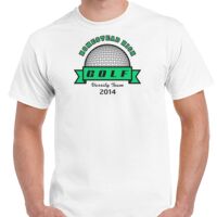 T-shirt Gildan Hammer adulte, manches courtes, 100% coton épais et doux, 203 g/m², tailles S au 5XL. Vignette