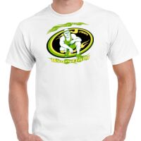 T-shirt Gildan Hammer adulte, manches courtes, 100% coton épais et doux, 203 g/m², tailles S au 5XL. Vignette