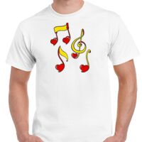 T-shirt Gildan Hammer adulte, manches courtes, 100% coton épais et doux, 203 g/m², tailles S au 5XL. Vignette