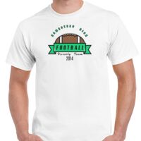 T-shirt Gildan Hammer adulte, manches courtes, 100% coton épais et doux, 203 g/m², tailles S au 5XL. Vignette