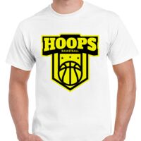 T-shirt Gildan Hammer adulte, manches courtes, 100% coton épais et doux, 203 g/m², tailles S au 5XL. Vignette