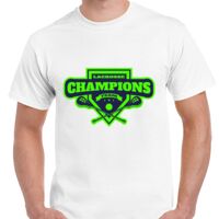 T-shirt Gildan Hammer adulte, manches courtes, 100% coton épais et doux, 203 g/m², tailles S au 5XL. Vignette