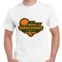 T-shirt Gildan Hammer adulte, manches courtes, 100% coton épais et doux, 203 g/m², tailles S au 5XL. Vignette