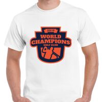 T-shirt Gildan Hammer adulte, manches courtes, 100% coton épais et doux, 203 g/m², tailles S au 5XL. Vignette