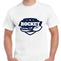 T-shirt Gildan Hammer adulte, manches courtes, 100% coton épais et doux, 203 g/m², tailles S au 5XL. Vignette