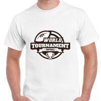 T-shirt Gildan Hammer adulte, manches courtes, 100% coton épais et doux, 203 g/m², tailles S au 5XL. Vignette