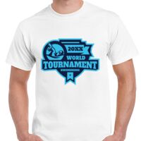 T-shirt Gildan Hammer adulte, manches courtes, 100% coton épais et doux, 203 g/m², tailles S au 5XL. Vignette