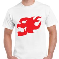 T-shirt Gildan Hammer adulte, manches courtes, 100% coton épais et doux, 203 g/m², tailles S au 5XL. Vignette