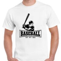 T-shirt Gildan Hammer adulte, manches courtes, 100% coton épais et doux, 203 g/m², tailles S au 5XL. Vignette