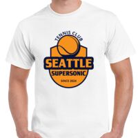 T-shirt Gildan Hammer adulte, manches courtes, 100% coton épais et doux, 203 g/m², tailles S au 5XL. Vignette