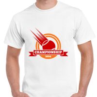 T-shirt Gildan Hammer adulte, manches courtes, 100% coton épais et doux, 203 g/m², tailles S au 5XL. Vignette